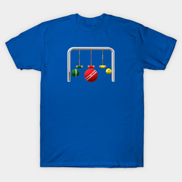 Everyday Croquet T-Shirt by MTJam productions